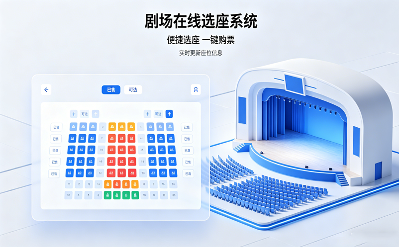 拒绝“抢票”尴尬,剧场在线选座系统如何实现实时同步? 拒绝“抢票”尴尬,剧场在线选座系统如何实现实时同步?