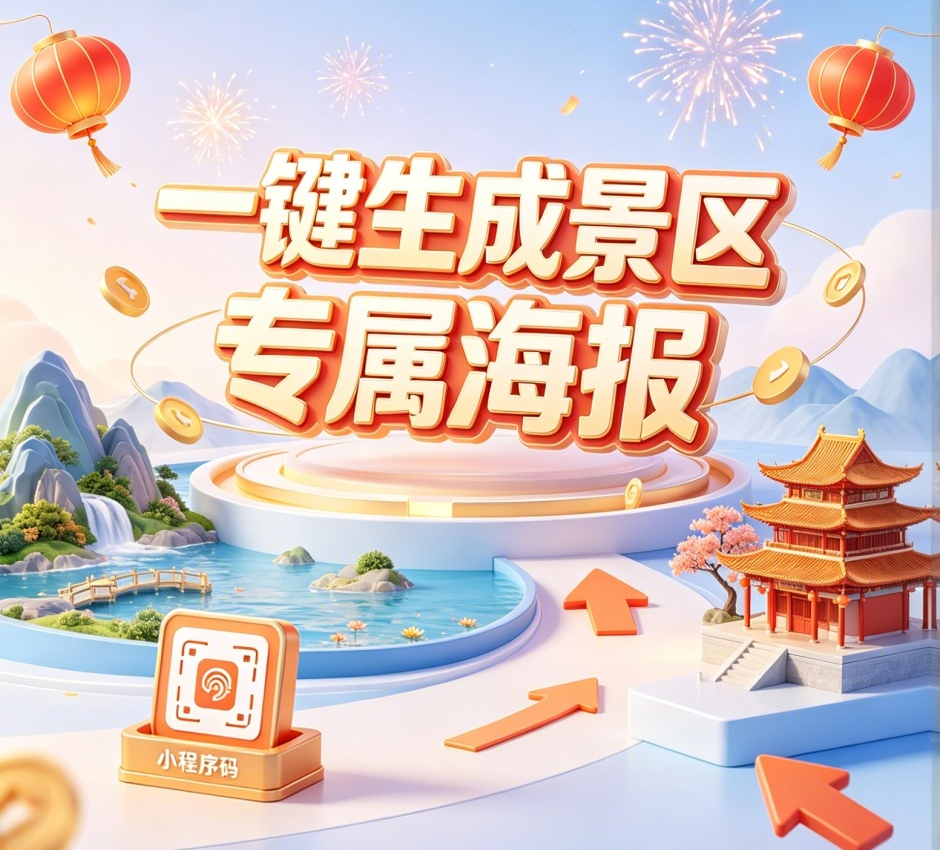 【免费】易景通海报生成器上线:景区一键生成专属海报,节日营销3秒出图 【免费】易景通海报生成器上线:景区一键生成专属海报,节日营销3秒出图