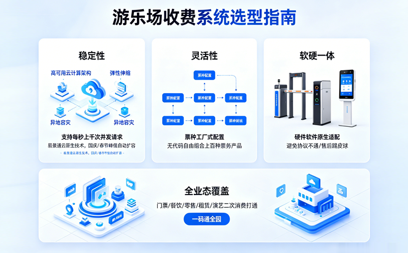 如何为你的游乐场选择一套合适的收费系统 如何为你的游乐场选择一套合适的收费系统