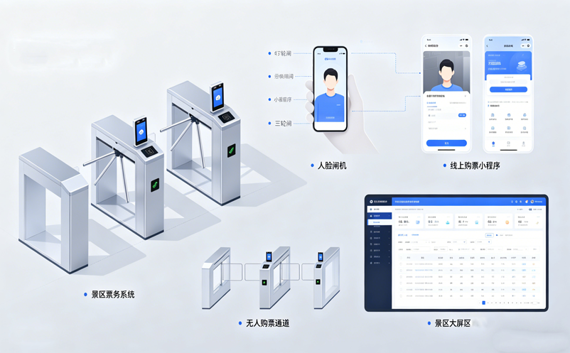 三辊闸景区票务系统为什么适合大型景区 三辊闸景区票务系统为什么适合大型景区
