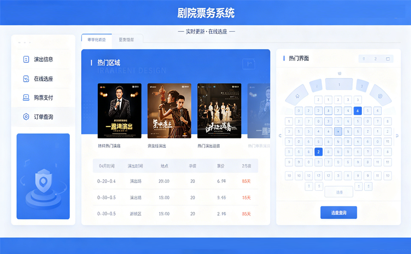 剧院票务系统怎么选才更适合中大型场馆