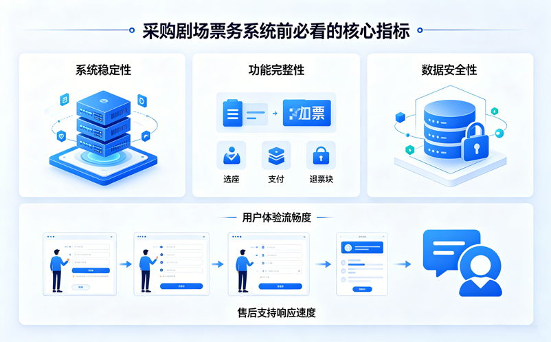 采购剧场票务系统前，先看这几个核心指标