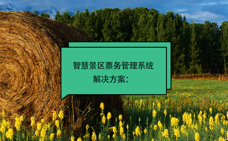 智慧景区雷竞技进去都是彩票解决方案