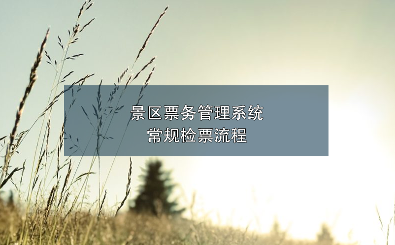 景区雷竞技进去都是彩票常规检票流程
