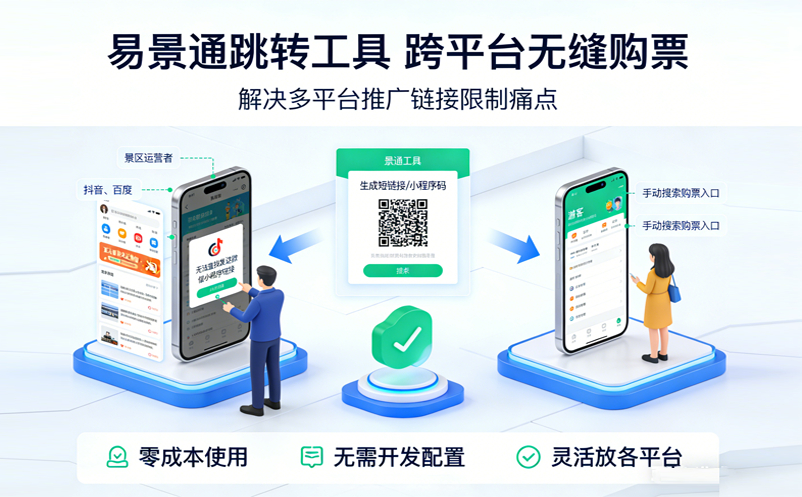 景区微信小程序售票页面如何在抖音、淘宝等其他平台分享？
