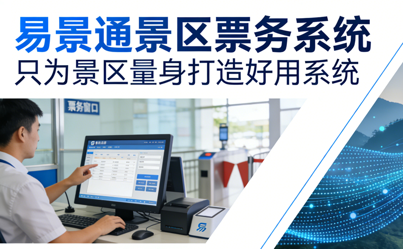 易景通景区票务系统，只为景区量身打造好用系统