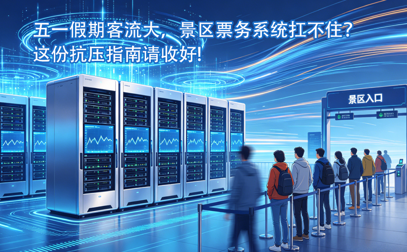 五一假期客流大，景区票务系统扛不住？这份抗压指南请收好!