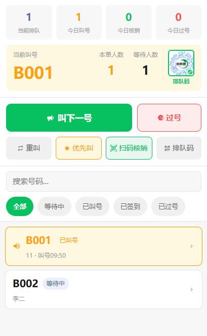 易景通持续赋能景区降本增效，跳转工具新增【排队叫号码】