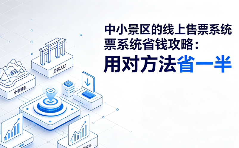 中小景区的景区线上售票系统省钱攻略：用对方法省一半